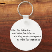 Inspirationsskripte Schlüsselanhänger - Vertrauens (Vorderseite)