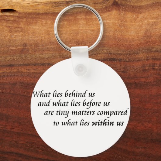 Inspirationsskripte Schlüsselanhänger - Vertrauens (Vorderseite)