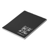 Inspirationsskriptur der Liebe - 1 Korinther 16:14 Notizblock (Rotiert)