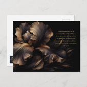 Inspirationsskriptur (Luke 12:25-27) Postkarten (Vorne/Hinten)