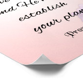 Inspirationsskriptur, Sprichwörter 16:3 Poster (Ecke)