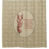 Inspirationssonnengebet Duschvorhang (Vorderseite)