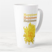 Inspirationssonnengelbe Leuchte Blume Milchtasse (Rechte Ecke)