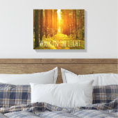 Inspirationsspaziergang in der Leinwand "Light Bib (Insitu (Schlafzimmer))