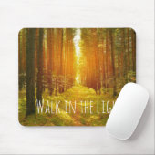 Inspirationsspaziergang in der Lichtbibel-Verse Mousepad (Mit Mouse)