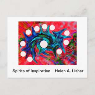 Inspirationsspirale Postkarte