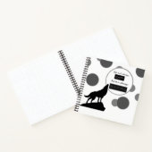 Inspirationsspiralskizze Notizblock (Innenseite)