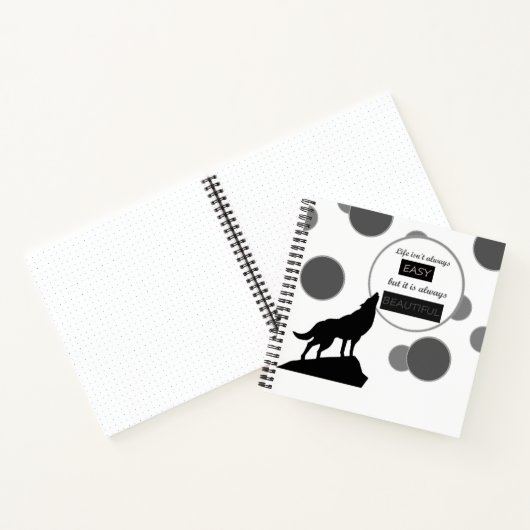 Inspirationsspiralskizze Notizblock (Innenseite)