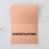 Inspirationsstärke... Erfolg Orange Herzen Karte (Innenseite)