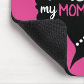 Inspirationsstarke Frau rosa Muttertag Mousepad (Ecke)