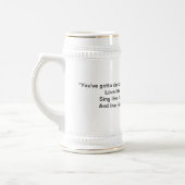 Inspirationsstein Bierglas (Links)