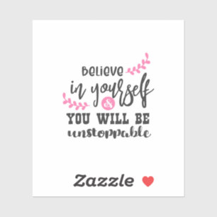 Inspirationsstichdesign Aufkleber