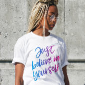 Inspirationsstiftende T-Shirt - Ermächtigung für d