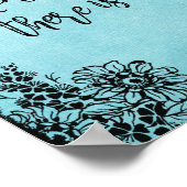 Inspirationsstiftung Gott wird einen Weg machen Poster (Ecke)