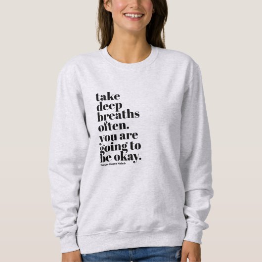 Inspirationsstipenweibchen Sweatshirt (Vorderseite)