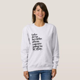 Inspirationsstipenweibchen Sweatshirt