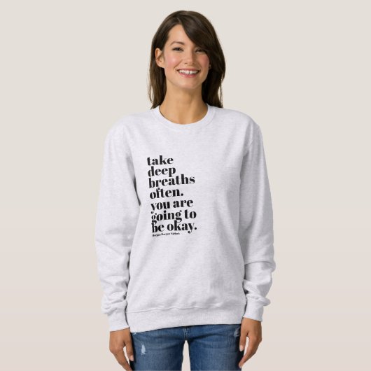 Inspirationsstipenweibchen Sweatshirt (Vorne ganz)