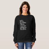 Inspirationsstipenweibchen Sweatshirt (Vorne ganz)