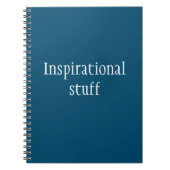 Inspirationsstoff Funny Notizblock (Vorderseite)