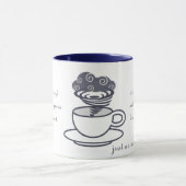 Inspirationssturm in einem Tacup Tasse (Zentrum)