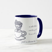 Inspirationssturm in einem Tacup Tasse (VorderseiteRechts)