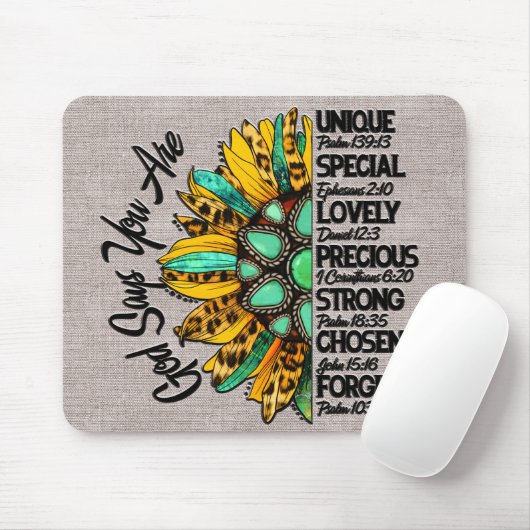 Inspirationssymptome/Verbreitung der Sonnenblumen Mousepad (Mit Mouse)