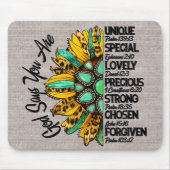 Inspirationssymptome/Verbreitung der Sonnenblumen Mousepad (Vorne)