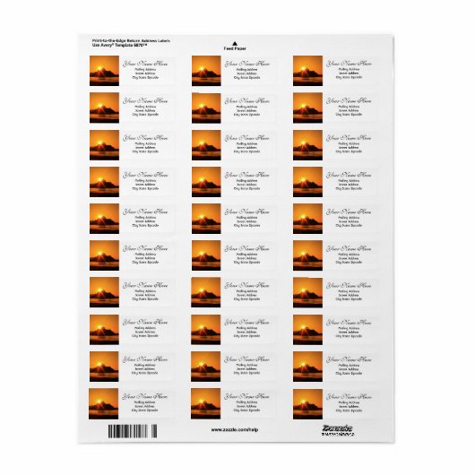 Inspirationssynchrom-Rücksendeadresse (Vorne)