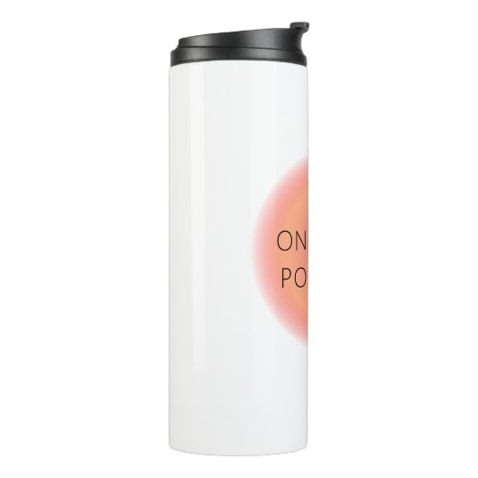 Inspirationsthermaler Thermosbecher (Nach links gedreht)