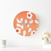 Inspirationsuhr verhärtet die Kleinigkeiten Große Wanduhr (Zuhause)