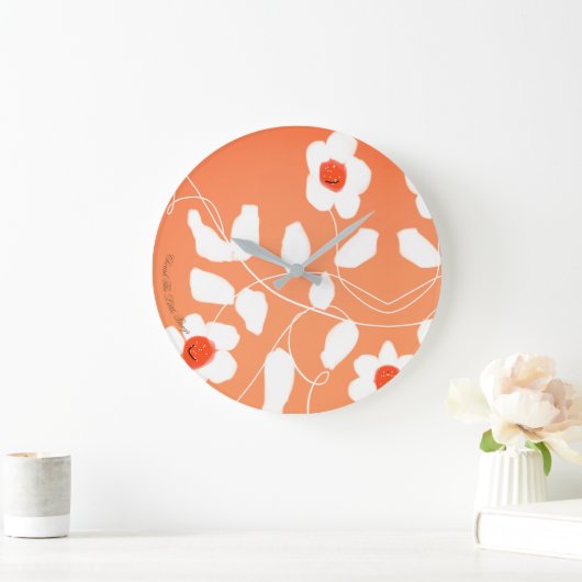 Inspirationsuhr verhärtet die Kleinigkeiten Große Wanduhr (Zuhause)