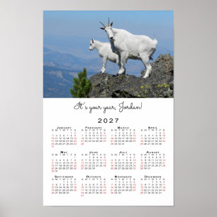 Inspirationsvorlagen-Kalender 2027 Poster