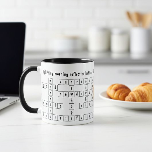 Inspirationsvormittagsdenken, Kreuzworträtsel Tasse