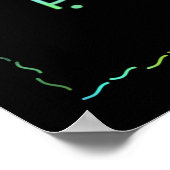 Inspirationsvorstellung der möglichen Typografie Poster (Ecke)