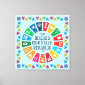 Inspirationswall Art for Office, Klassenzimmer, Do Leinwanddruck (Vorderseite)