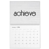 Inspirationswort für jeden Monat Kalender (Jan 2026)