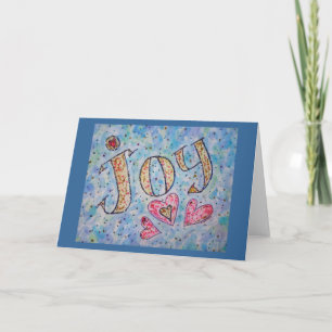 Inspirationswort "Joy Card" Karte