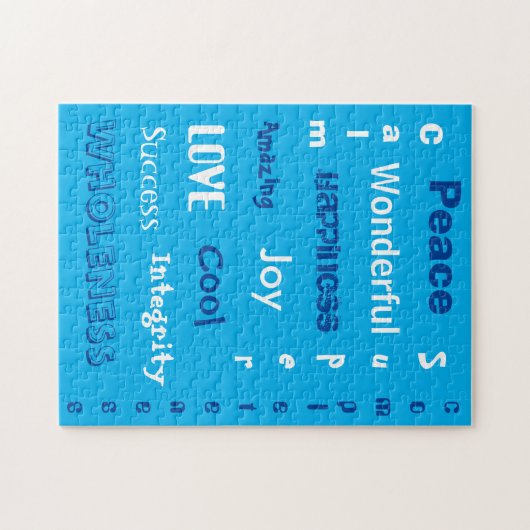 Inspirationsworte Puzzle (Horizontal)