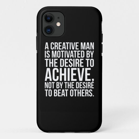 Inspirationsworte - Ziel ist es, Case-Mate iPhone Hülle (Rückseite)