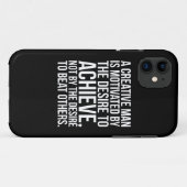 Inspirationsworte - Ziel ist es, Case-Mate iPhone Hülle (Rückseite (Horizontal))