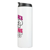 Inspirationswörter "immer positive Einstellung beh Thermosbecher (Nach rechts gedreht)