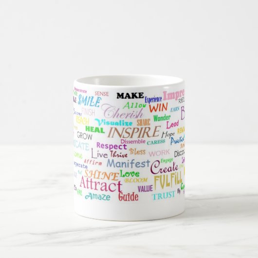 Inspirationswörter Kaffeetasse (Mittel)