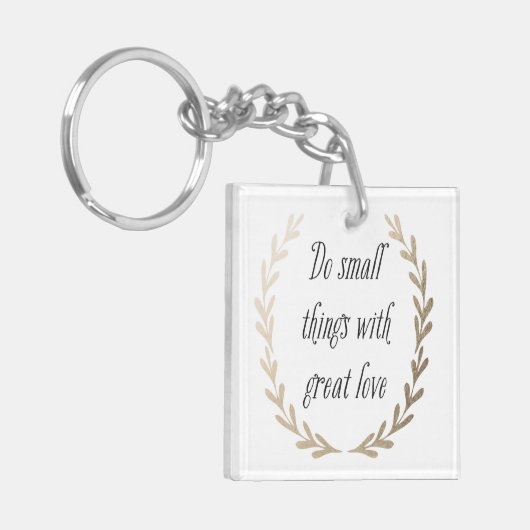 Inspirationswörter Schlüsselanhänger (Vorderseite links)