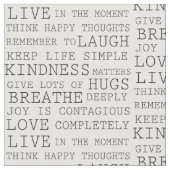 Inspirationswörter Stoff (Nahaufnahme)