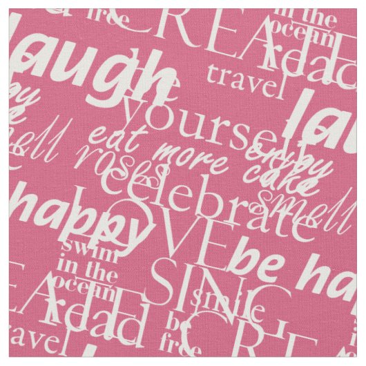 Inspirationswörter Stoff (Nahaufnahme)