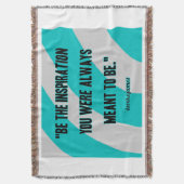 Inspirationswurfdecke Decke (Vorderseite Vertikal)