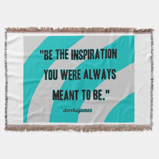 Inspirationswurfdecke Decke (Vorderseite)