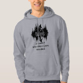 Inspirationsziffer Legend Sasquatch, Big Foot Hoodie (Vorderseite)