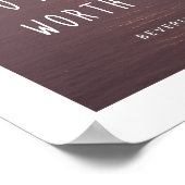 Inspirationsziffer Ozeanfotografie Poster (Ecke)