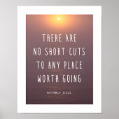 Inspirationsziffer Ozeanfotografie Poster (Vorne)